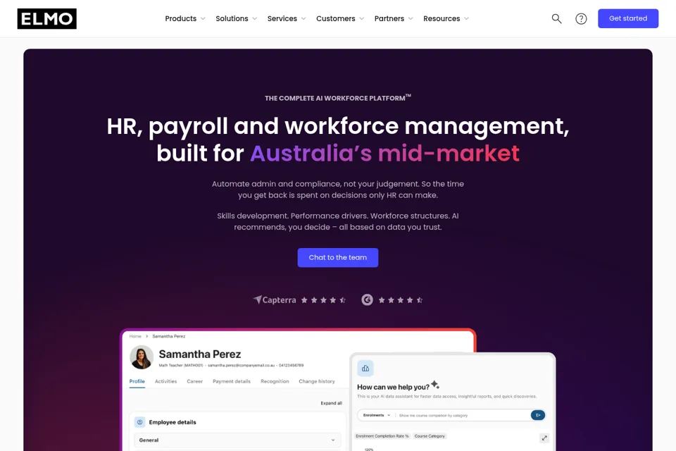 Landing page preview