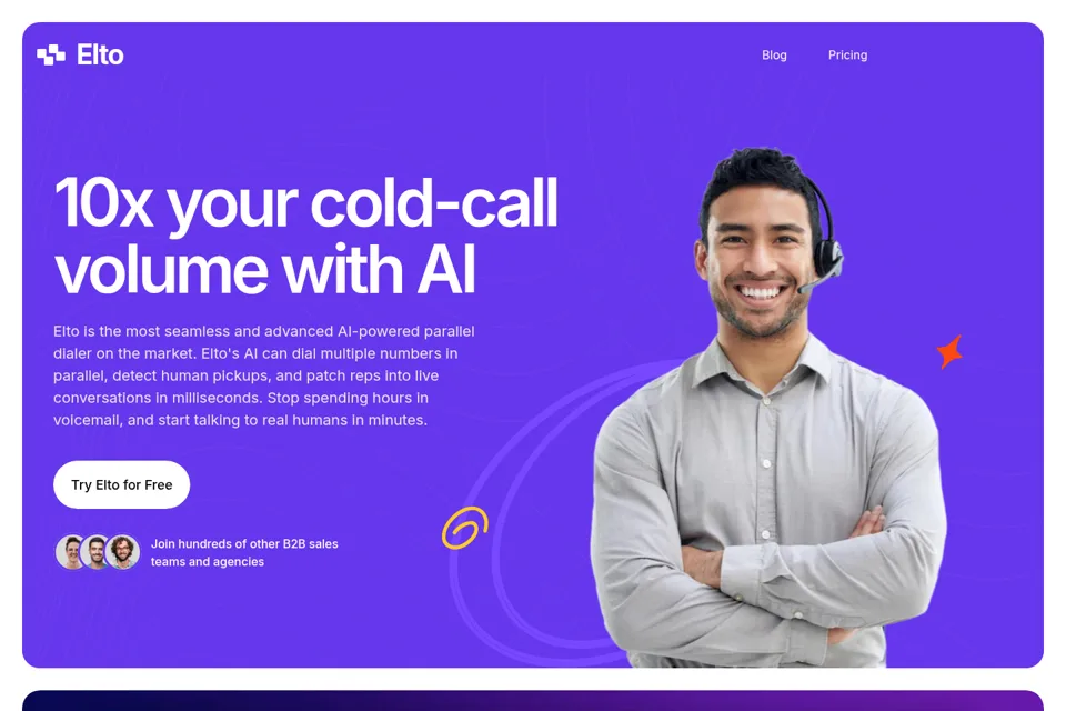 Landing page preview