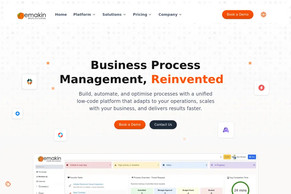 Landing page preview