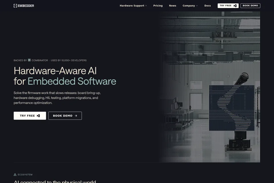 Landing page preview
