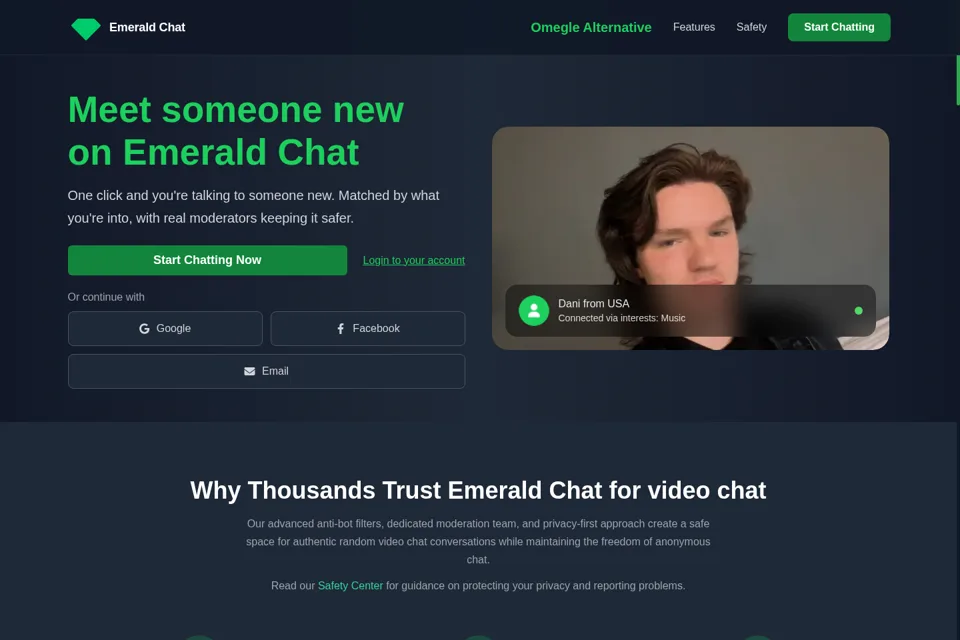 Landing page preview