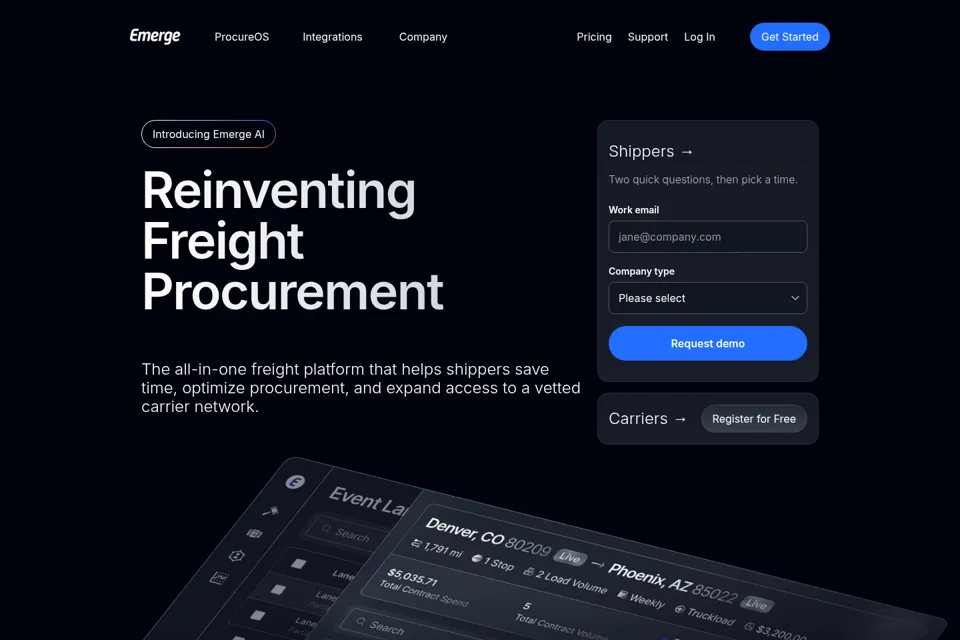 Landing page preview