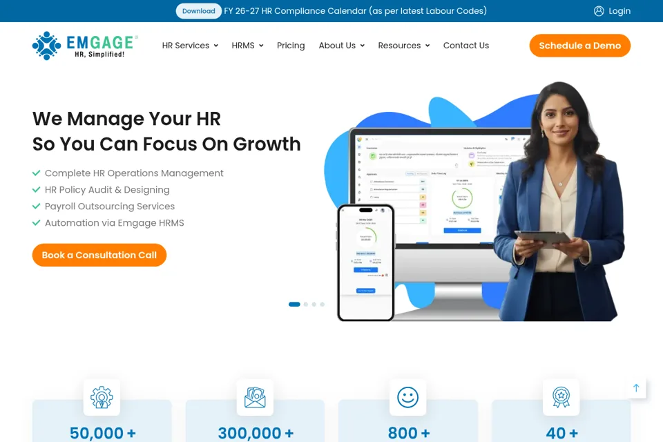 Landing page preview