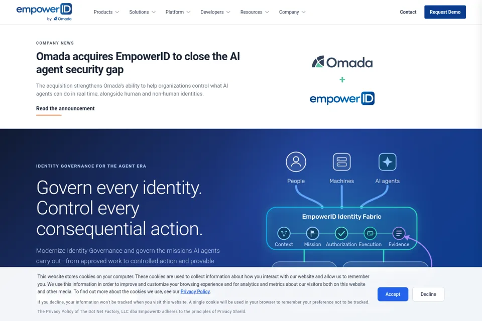 Landing page preview