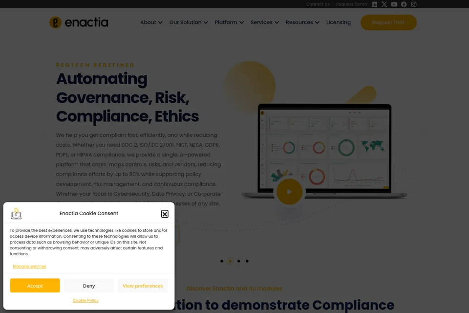 Landing page preview