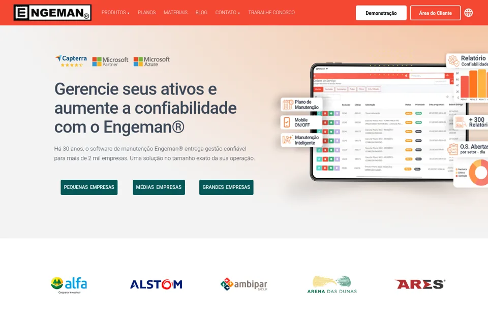 Landing page preview