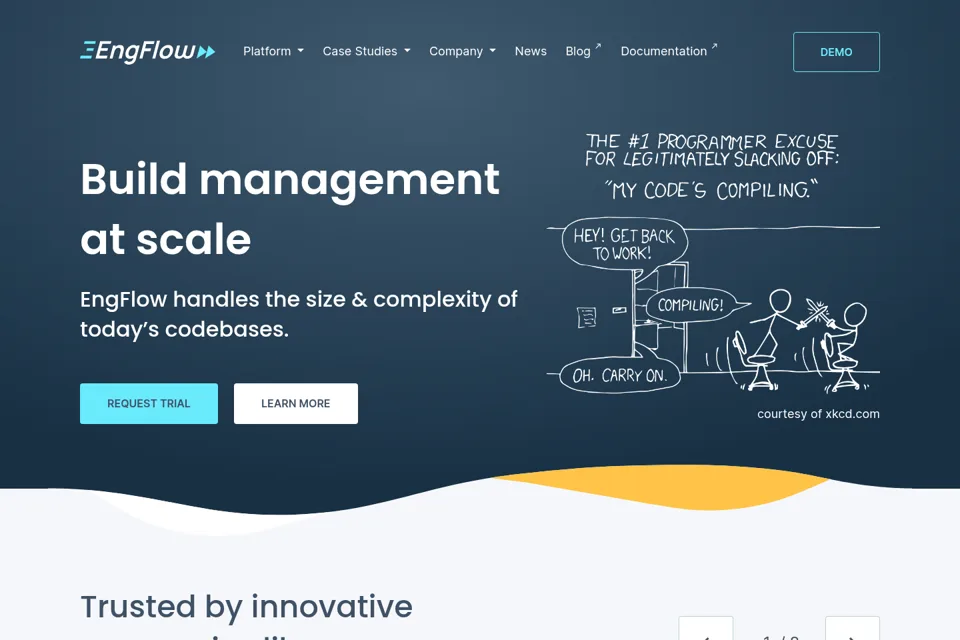 Landing page preview