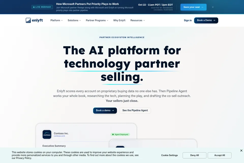 Landing page preview
