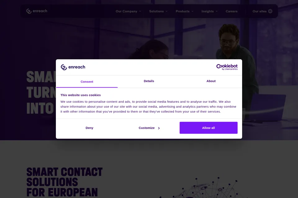 Landing page preview