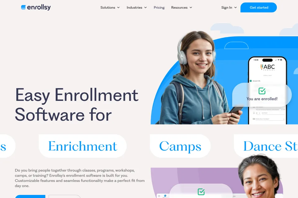 Landing page preview