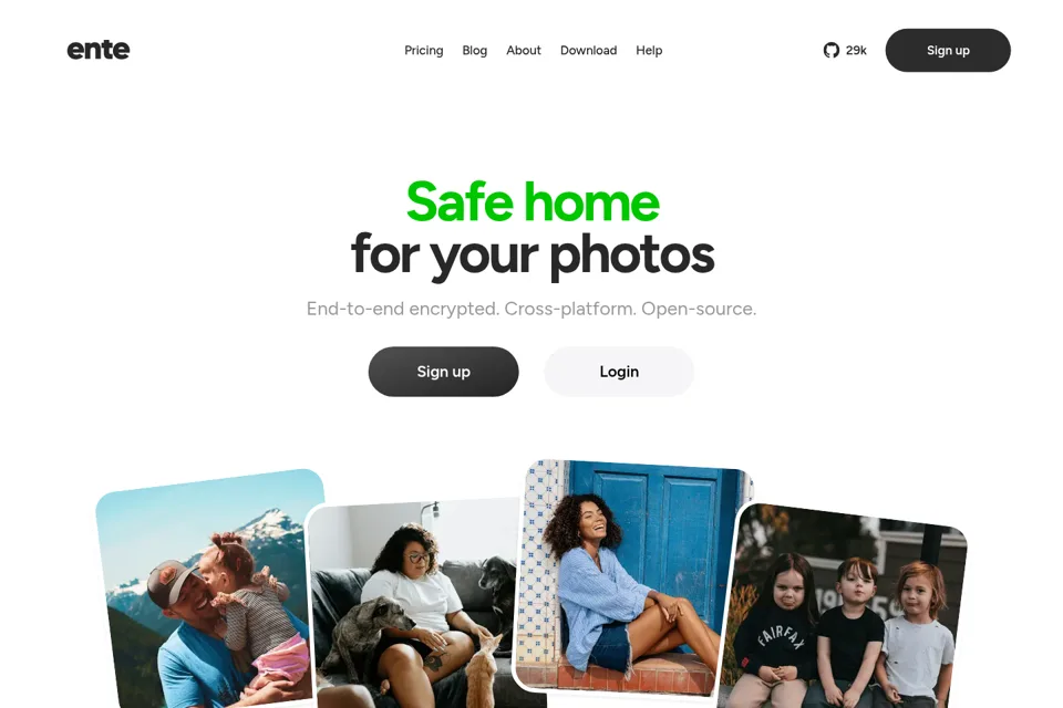 Landing page preview