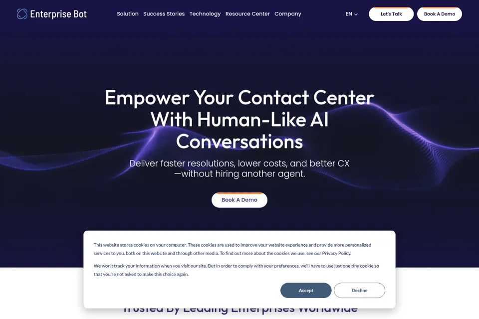 Landing page preview
