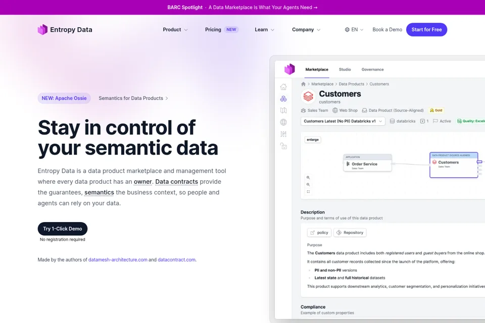 Landing page preview