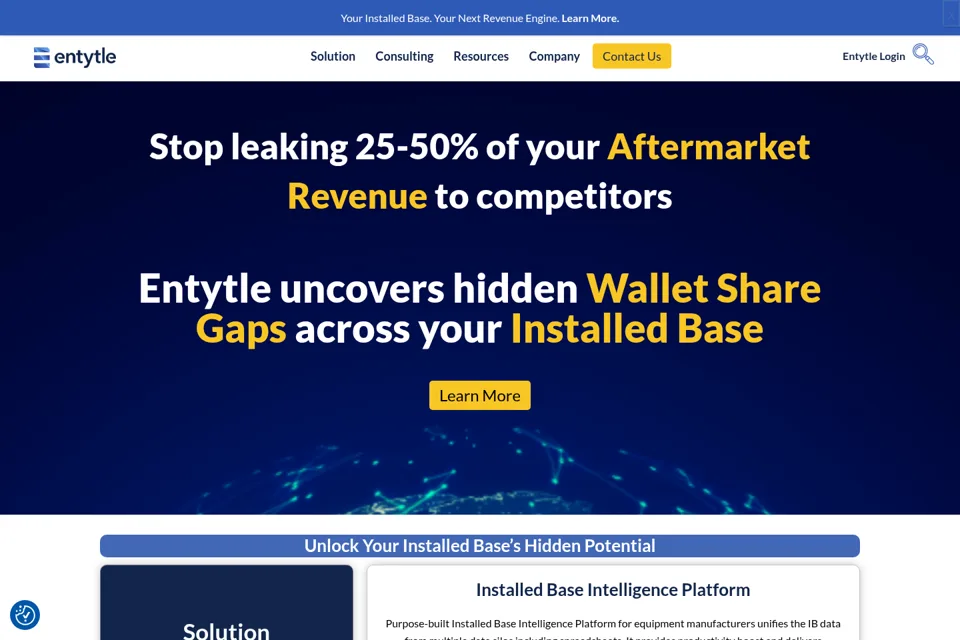Landing page preview