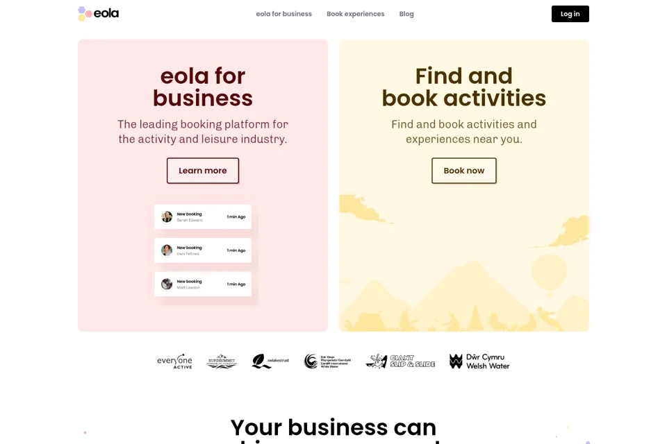 Landing page preview