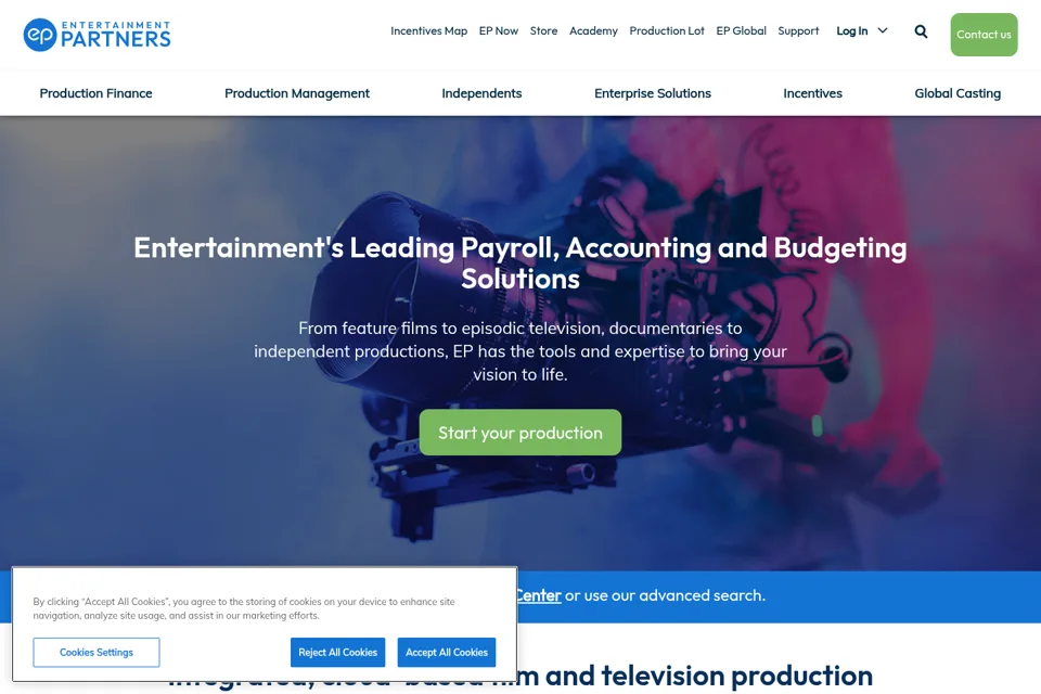 Landing page preview