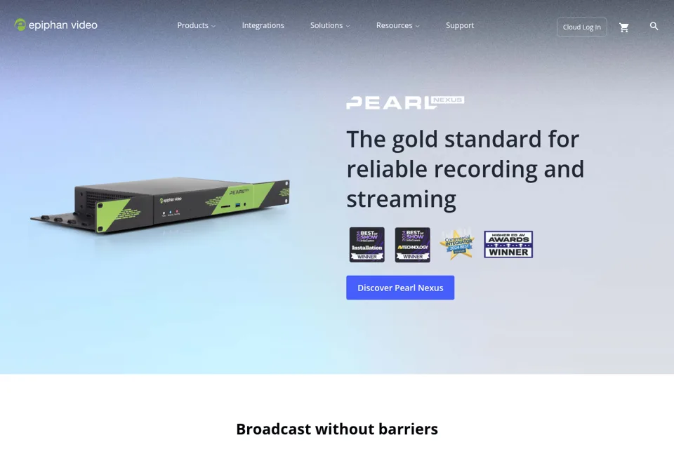 Landing page preview