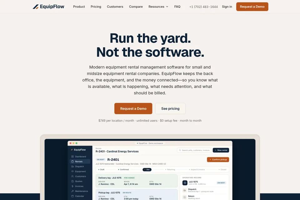 Landing page preview