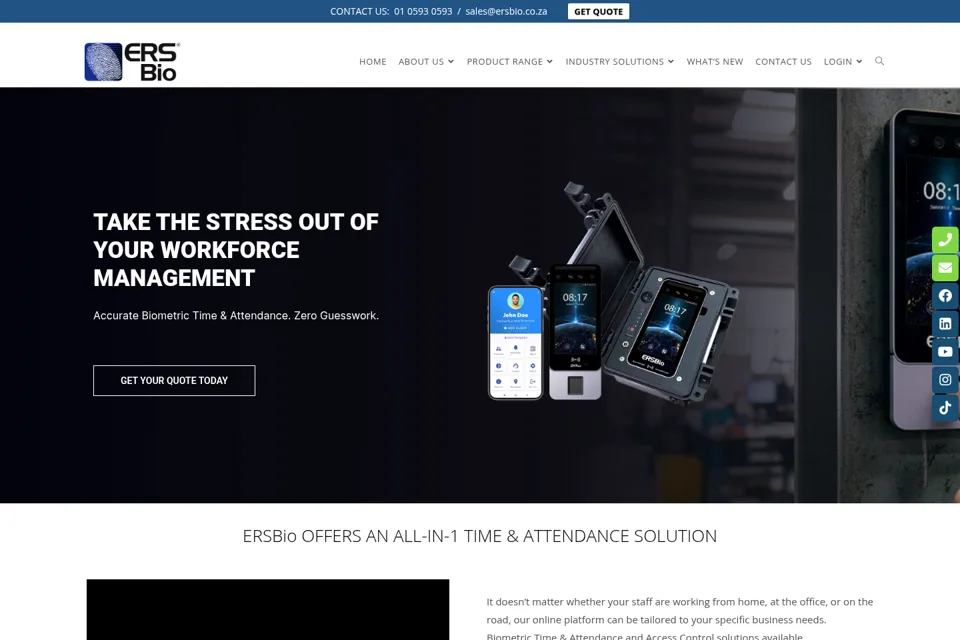Landing page preview