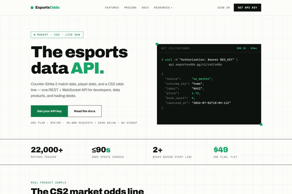 Landing page preview