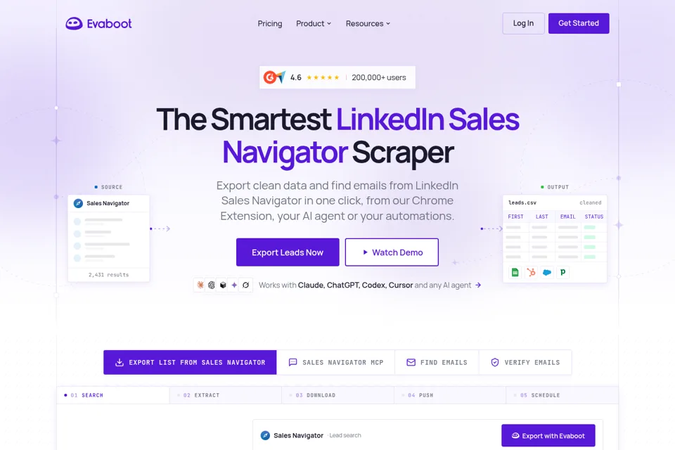 Landing page preview