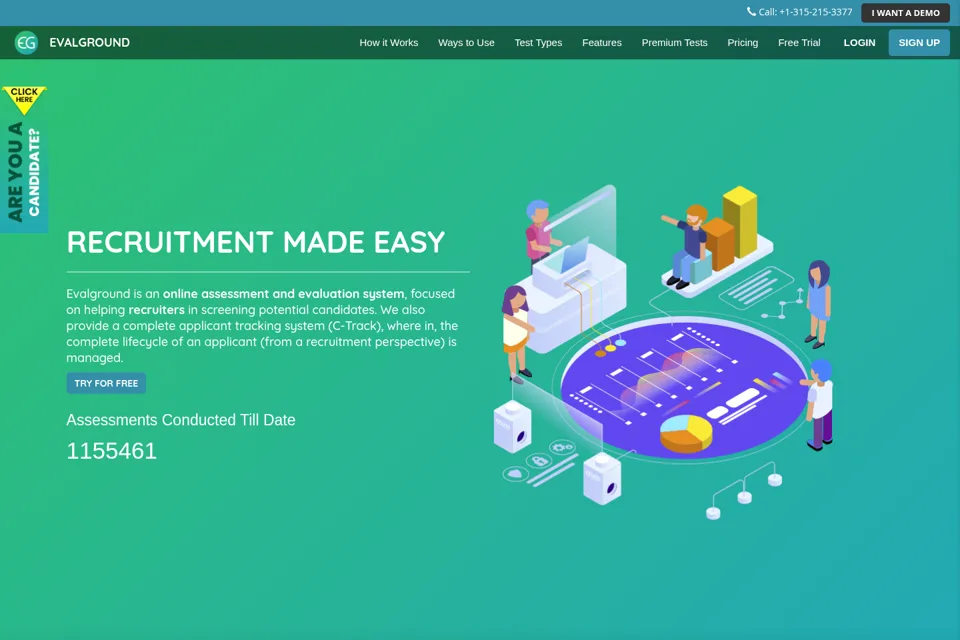 Landing page preview