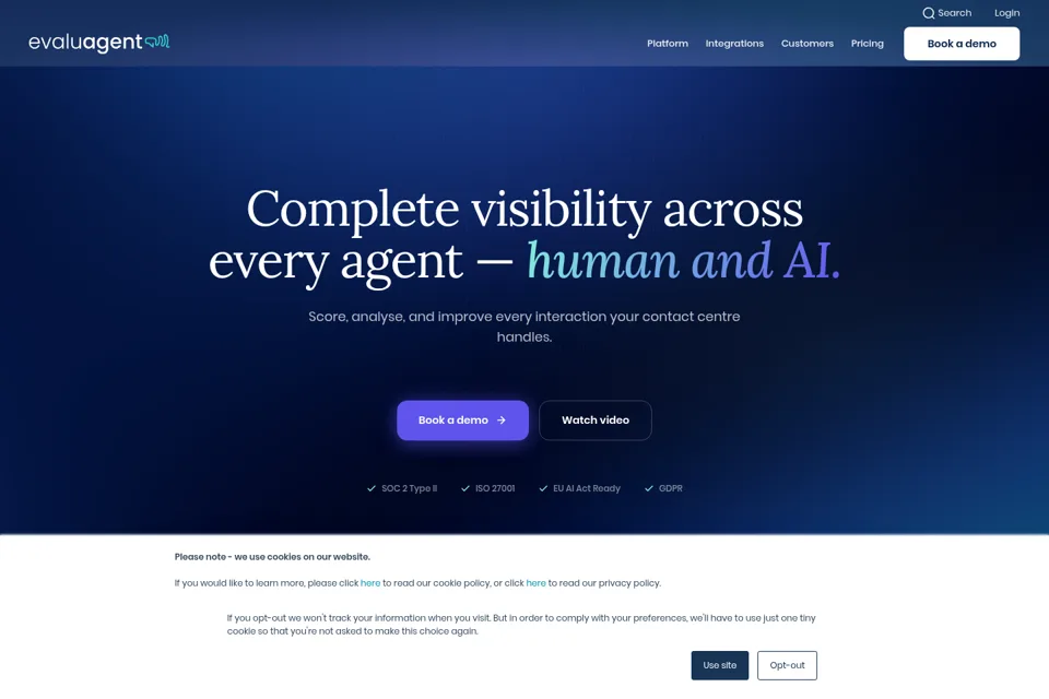 Landing page preview