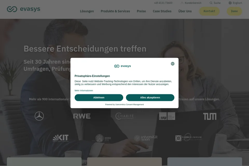 Landing page preview