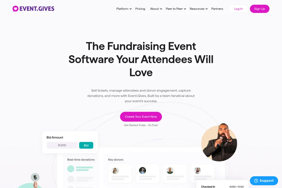 Landing page preview