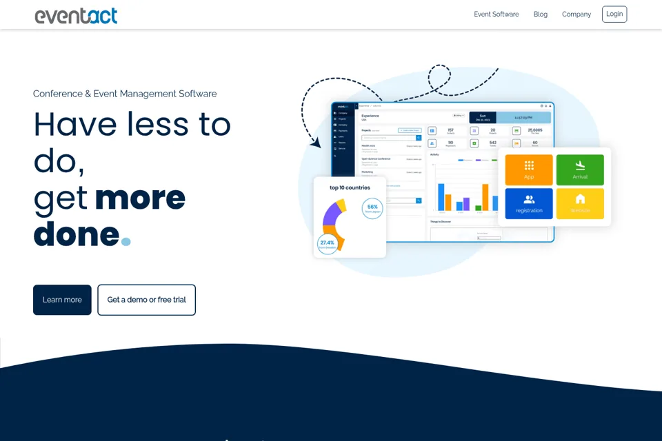 Landing page preview