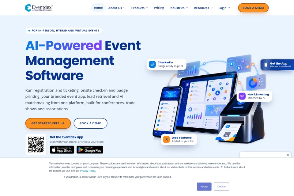 Landing page preview