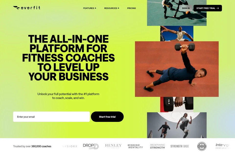 Landing page preview