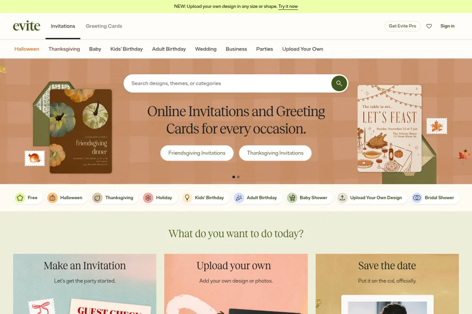 Landing page preview