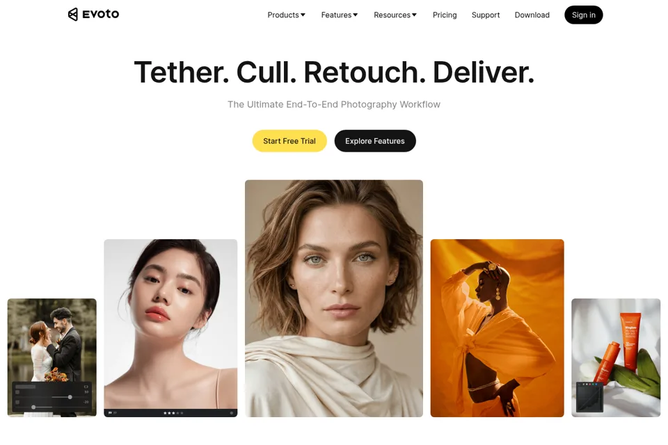 Landing page preview