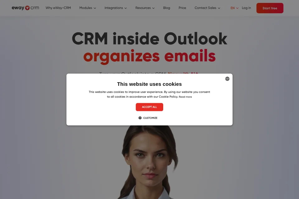 Landing page preview