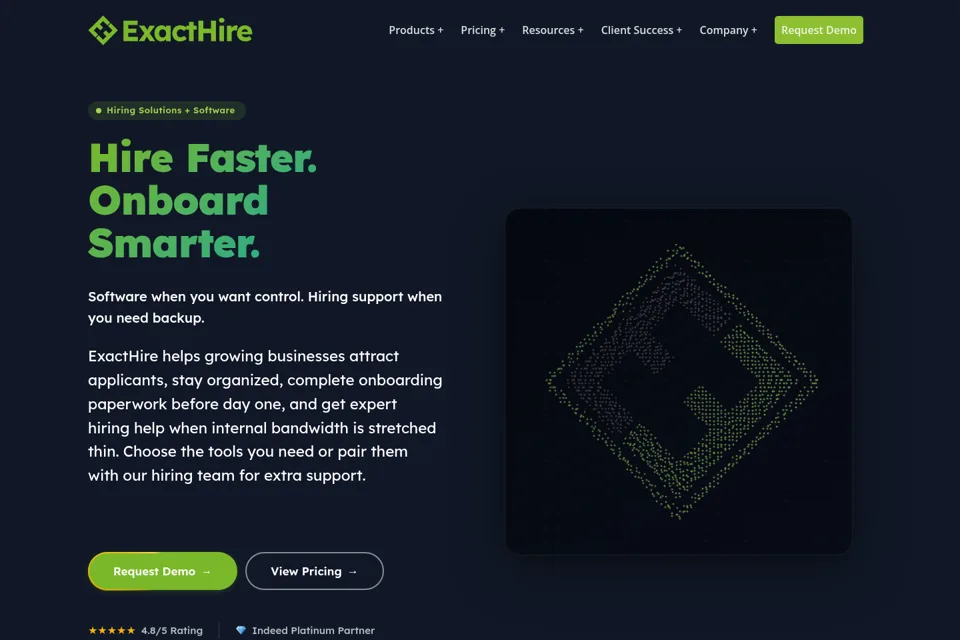 Landing page preview