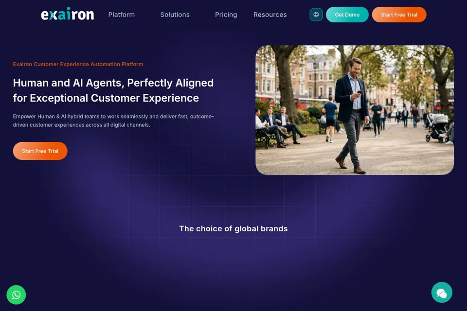 Landing page preview