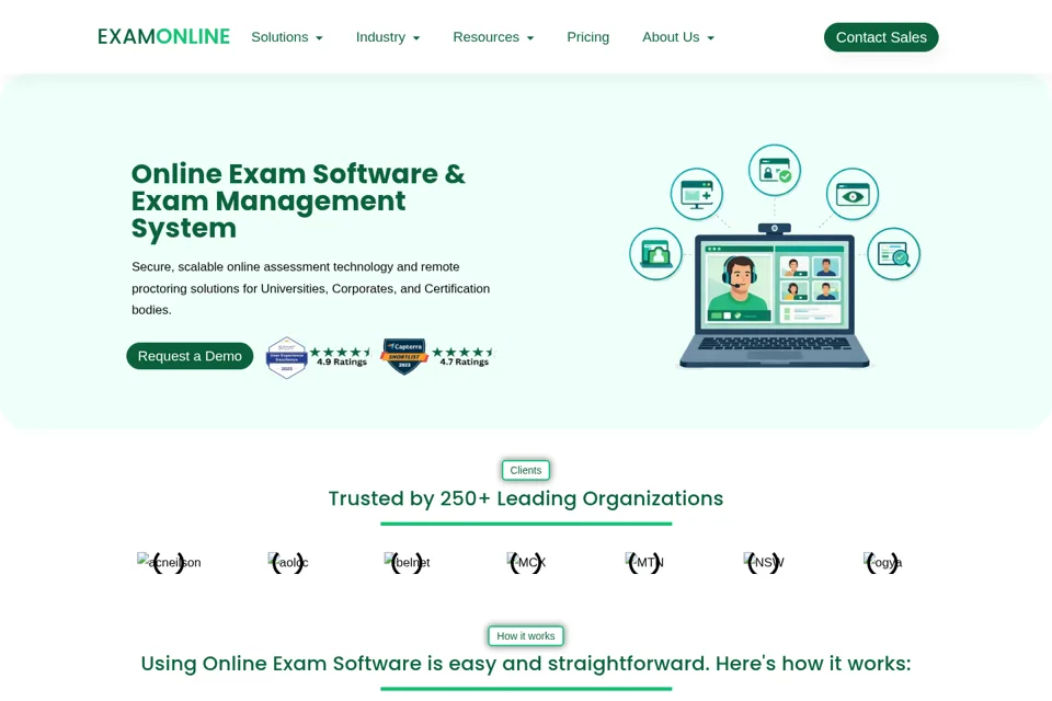 Landing page preview