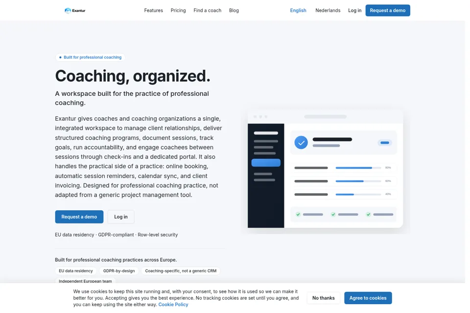Landing page preview