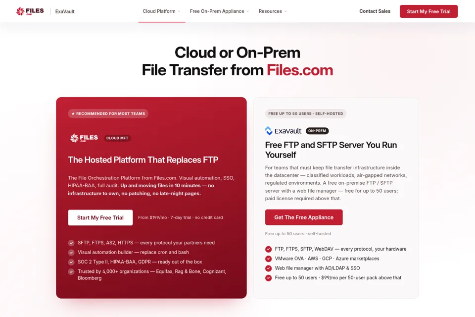 Landing page preview