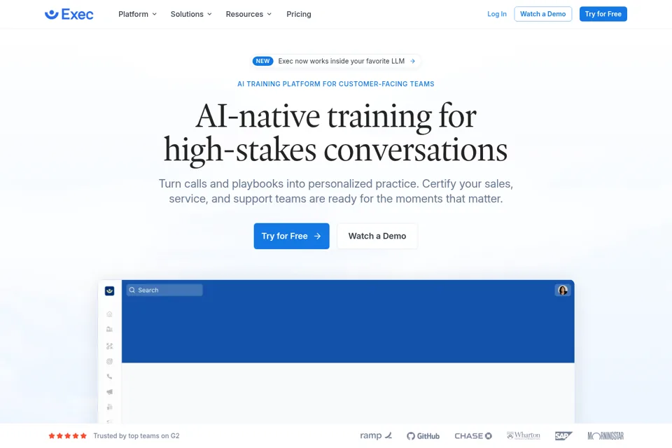 Landing page preview