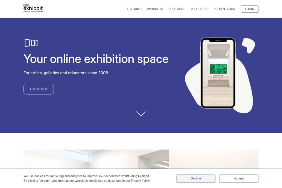 Landing page preview