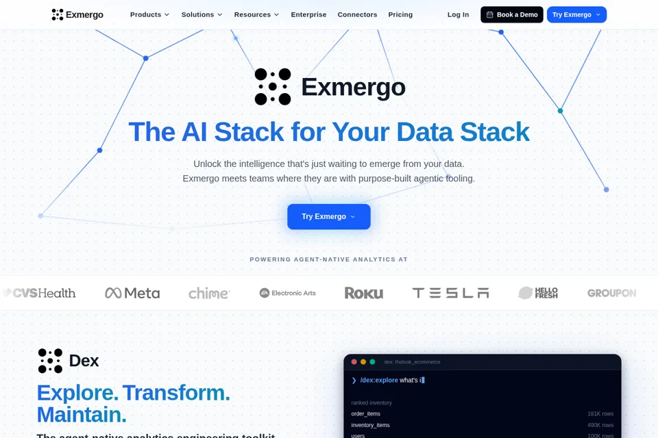 Landing page preview