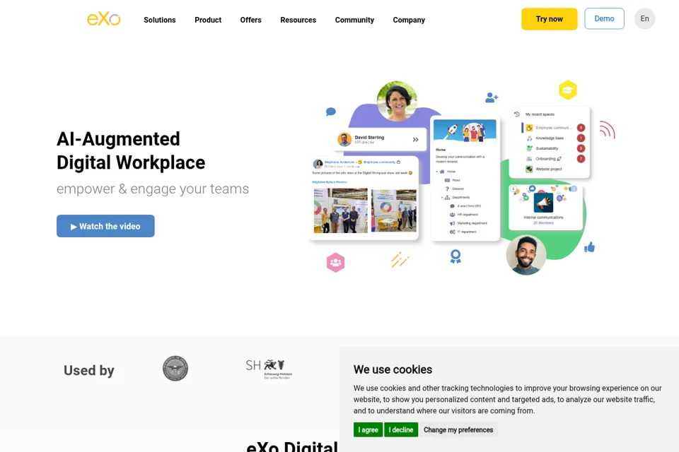 Landing page preview