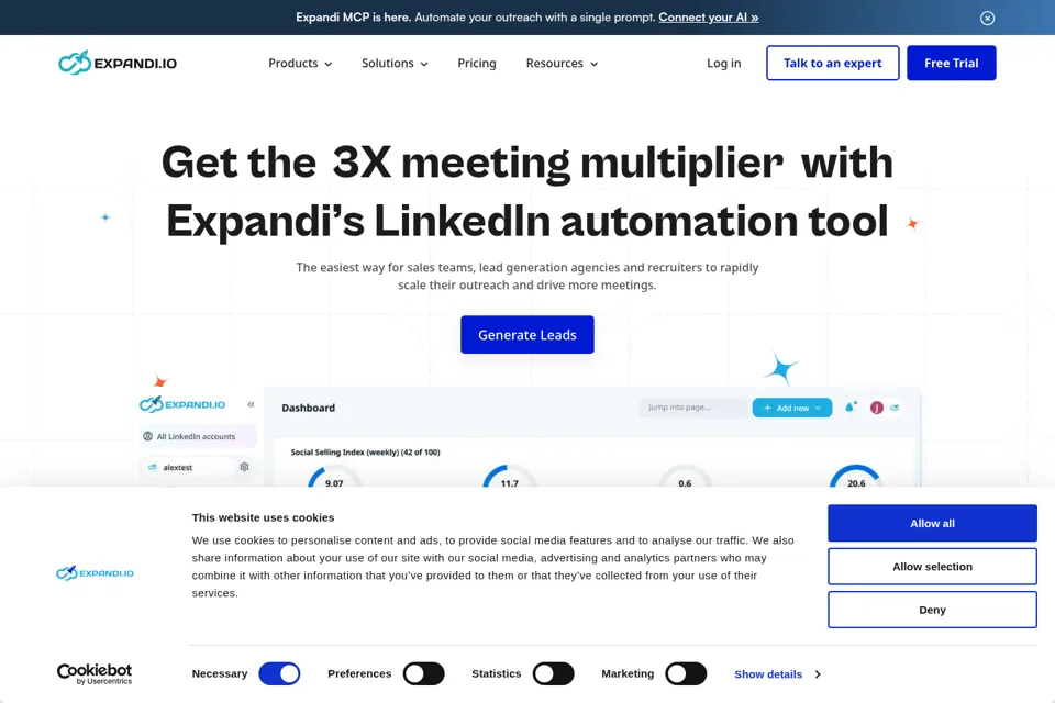 Landing page preview