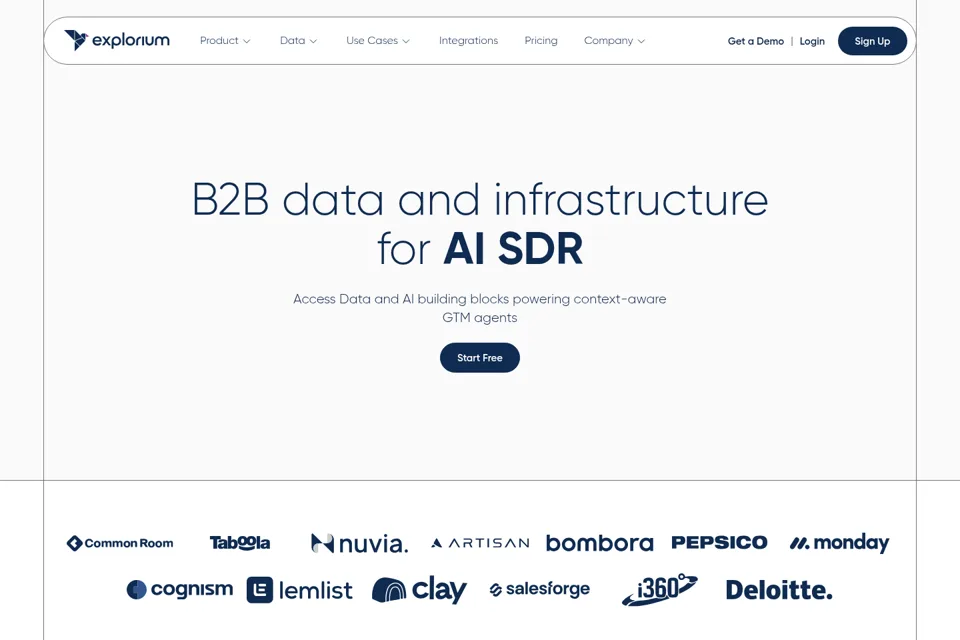 Landing page preview