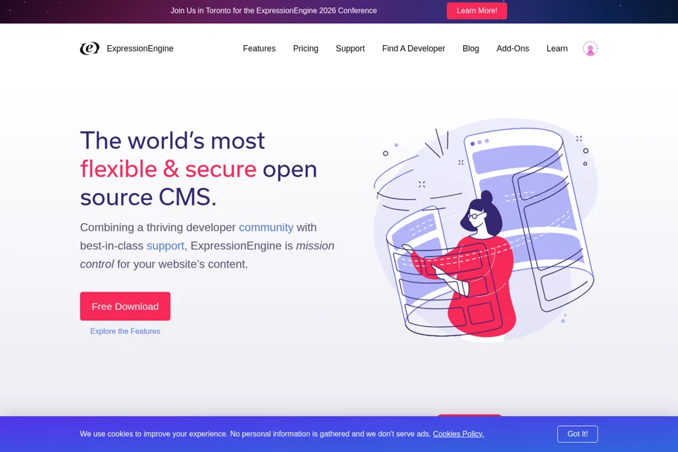 Landing page preview