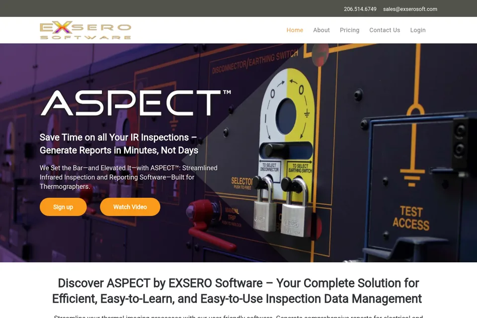 Landing page preview