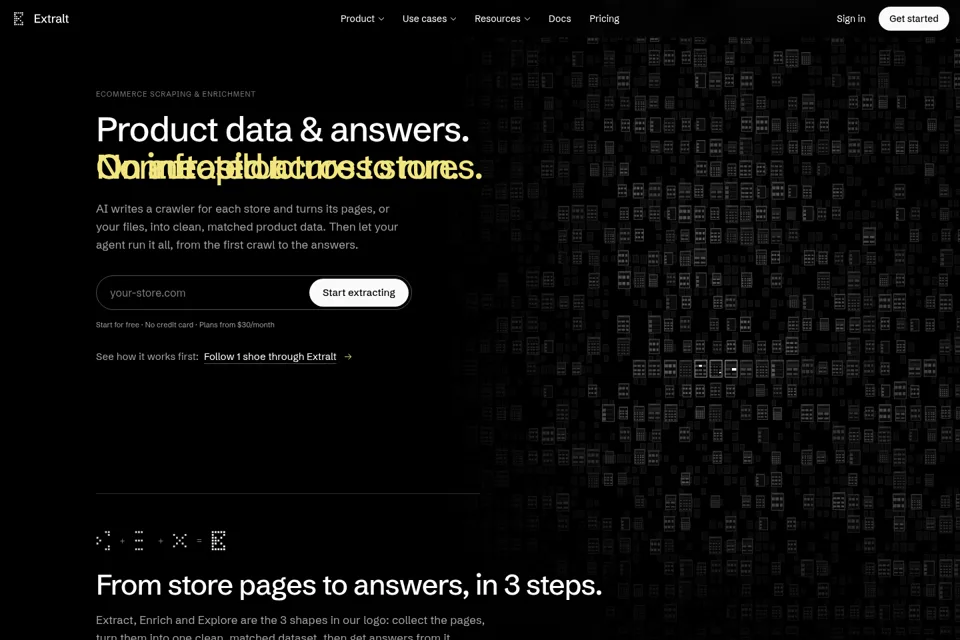 Landing page preview