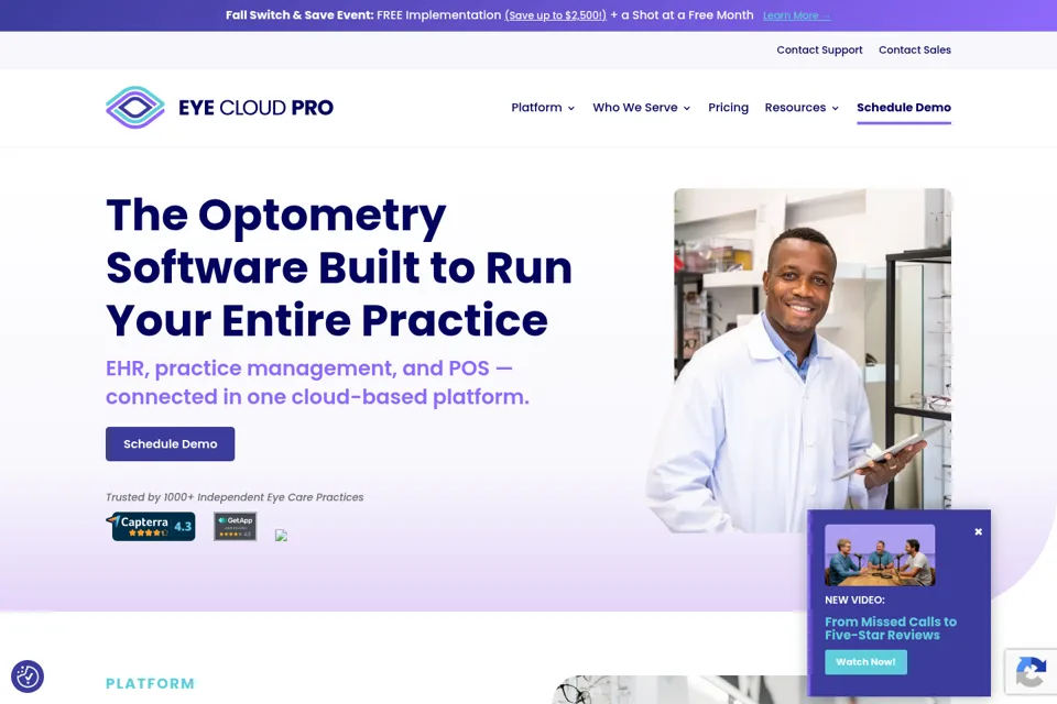 Landing page preview